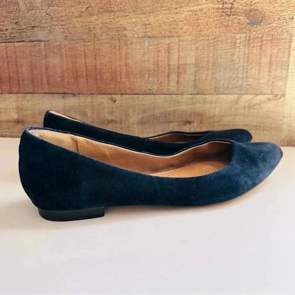 Corso Como Navy Blue Flats - Picture 2 of 8